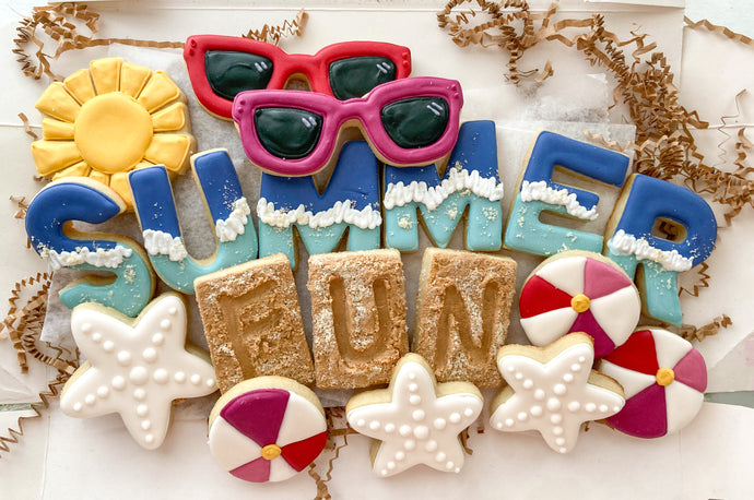 Summer Fun Cookie Box