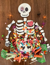 Load image into Gallery viewer, Mr. Bones Halloween Cookie and Candy Board
