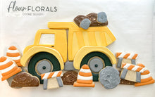 Load image into Gallery viewer, Dump Truck Cookie Platter - Construction Cookies
